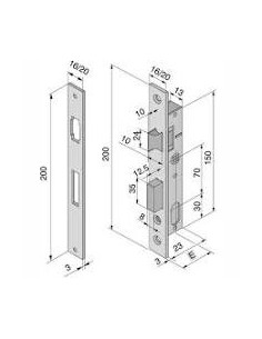Serratura WELKA 111.15.01...