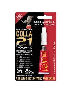 Colla 21 Cianoacrilato 3g Gel