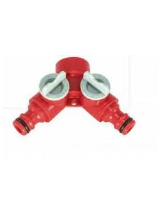 Presa "Y" 3/4F Plastica 2...