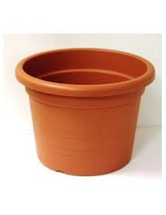 Vaso Cilindro Plastica d.20...