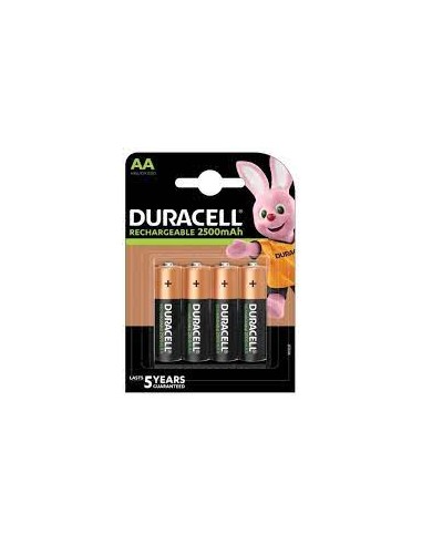 Batterie DURACELL Stilo AA/4 (DX1500)...