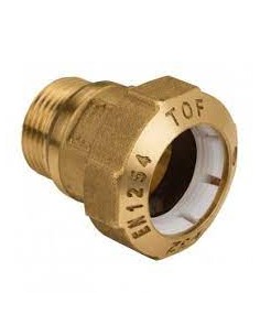 Raccordo Ottone Tubo PVC 32...