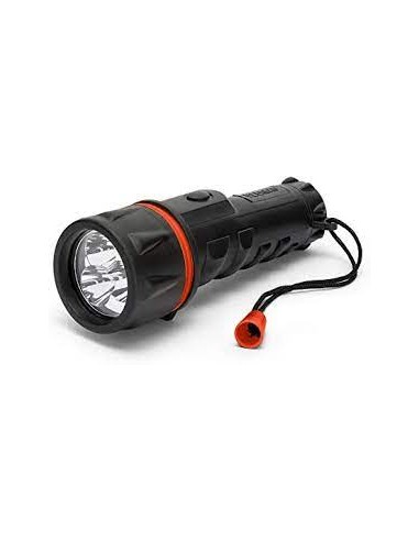Torcia VELAMP in Gomma 3 LED Piccola