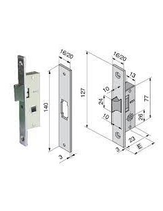 Serratura Infilare WELKA...