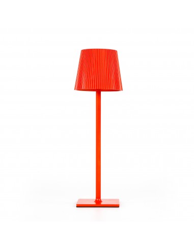Lampada LED da Tavolo Ricaricabile - Rossa