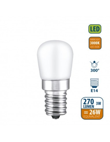 Lampadina VELAMP do Frizer Led 3W E14