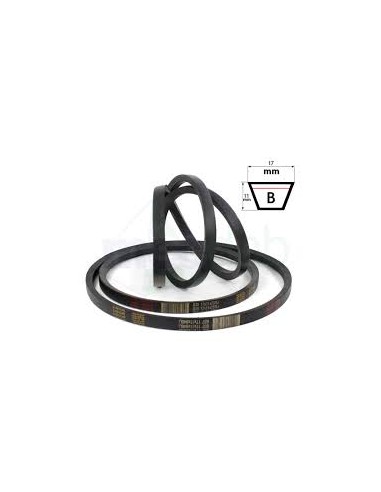 Cinghia Poly-V TB2 630-8 | 8 Nervature, Lunghezza 630 Mm, Profilo TB2 Per Trasmissioni