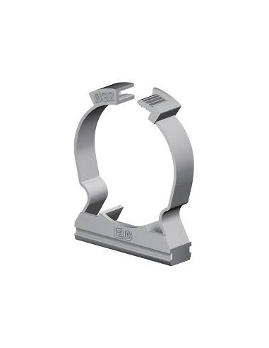 Clips Fissatubo a Collare d.25 (100pz)