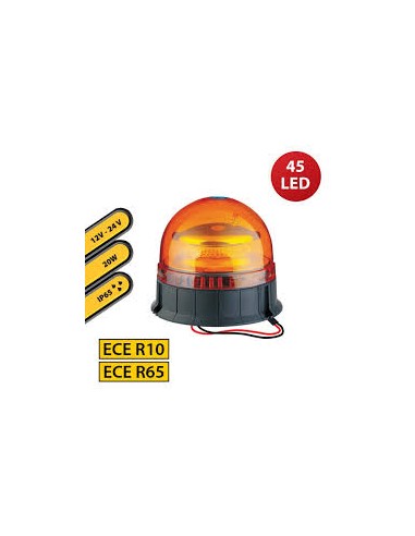 Lampeggiante STAK Base Piana 45 Led