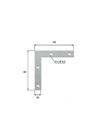 Squadretta di Rinforzo 60x60x10
