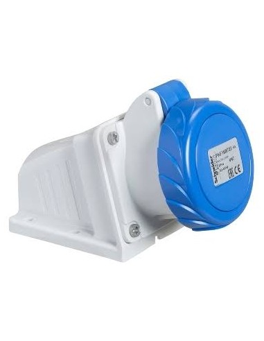 Presa da Parete IP67 220V 16A Blu